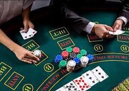 Live casino table game streamed in real time on top646 for Filipino players